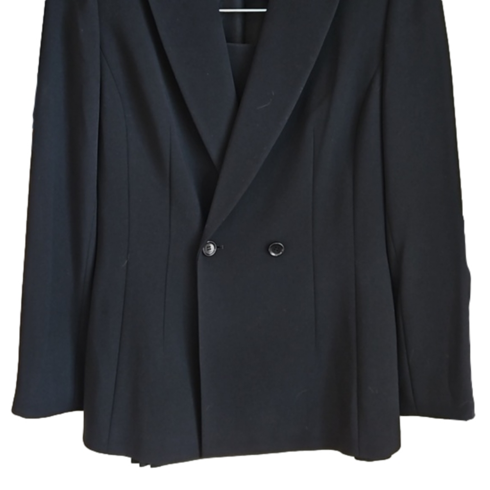 Ann Taylor Jacket sz4 + Skirt 6P Black - Picture 2 of 8